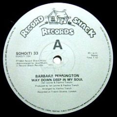 Barbara Pennington - Way Down Deep In My Soul / All American Boy (Remix) - Record Shack Records