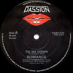 Romance / The Simon Orchestra - Tie Me Down - Passion Records