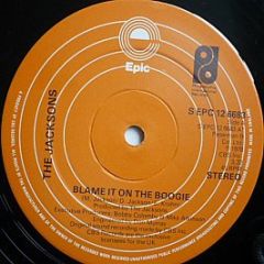 The Jacksons - Blame It On The Boogie - Epic