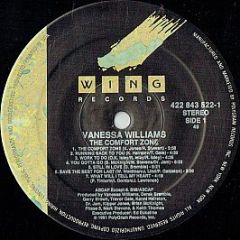 Vanessa Williams - The Comfort Zone - Wing Records