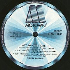 Thelma Houston - Any Way You Like It - Motown