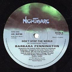 Barbara Pennington - Don't Stop The World - Nightmare Records