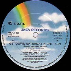 Oliver Cheatham - Get Down Saturday Night - MCA