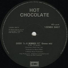 Hot Chocolate - Every 1's A Winner (Groove Mix) - EMI