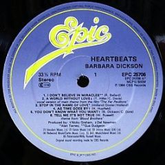 Barbara Dickson - Heartbeats - Epic