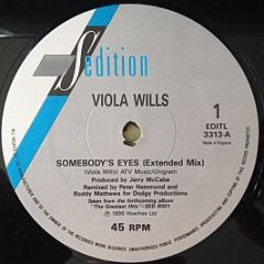 Viola Wills - Somebody's Eyes (Extended Version) - Sedition