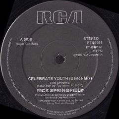 Rick Springfield - Celebrate Youth - RCA