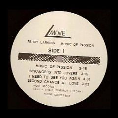 Percy Larkins - Music Of Passion - Move