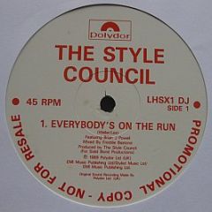 The Style Council - Everybody's On The Run - Polydor