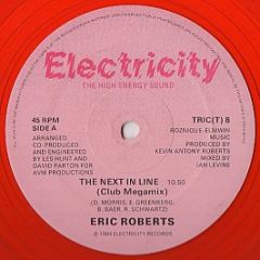 Eric Roberts - The Next In Line (Red Vinyl) - Electricity Records