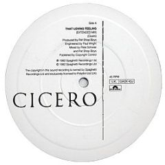 Cicero - That Loving Feeling - Spaghetti Recordings
