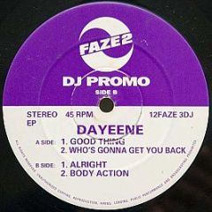 Dayeene - Good Thing EP - Faze 2