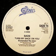 Sade - Turn My Back On You - Epic