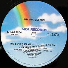 Sheena Easton - The Lover In Me - MCA