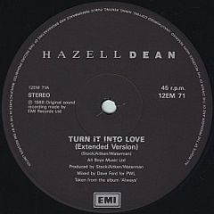 Hazell Dean - Turn It Into Love - EMI