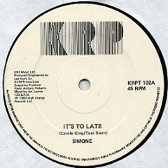 Simone - It's Too Late - KRP