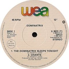 Dominatrix - The Dominatrix Sleeps Tonight - WEA