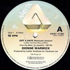 Dionne Warwick - Got A Date (Remixed Version) - Arista