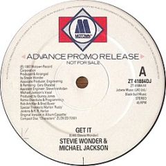 Stevie Wonder And Michael Jackson - Get It (Extended Remix) - Motown