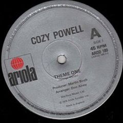 Cozy Powell - Theme One / Over The Top (Long Version) - Ariola