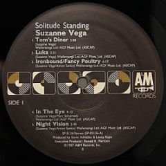Suzanne Vega - Solitude Standing - A&M Records