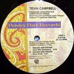 Tevin Campbell - Round And Round - Paisley Park