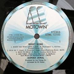 Ahmad Jamal - Night Song - Motown