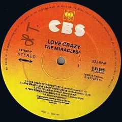 The Miracles - Love Crazy - CBS