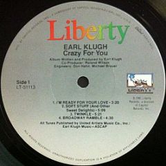 Earl Klugh - Crazy For You - Liberty