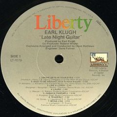 Earl Klugh - Late Night Guitar - Liberty