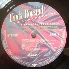 Linda Ronstadt & The Nelson Riddle Orchestra - What's New - Asylum Records