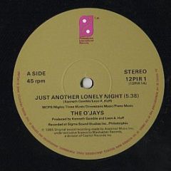 The O'Jays - Just Another Lonely Night - Philadelphia International Records