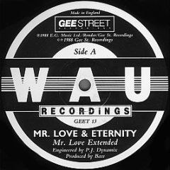 Mr. Love & Eternity - Mr. Love - Gee Street