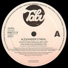 Alexander O'Neal - What Is This Thing Called Love? - Tabu Records