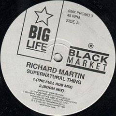 Richard Martin - Supernatural Thing / Freedom Day - Black Market Records