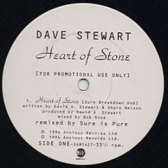 Dave Stewart  - Heart Of Stone (The 'Sure Is Pure' Remixes) - Anxious Records