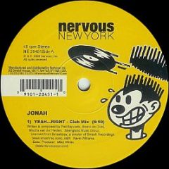 Jonah - Yeah... Right - Nervous Records