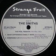 The Smiths - The Peel Sessions - Strange Fruit
