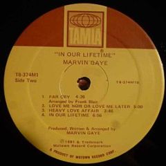 Marvin Gaye - In Our Lifetime - Tamla