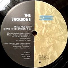 The Jacksons - Shake Your Body (Down To The Ground) / Can You Feel It - Epic