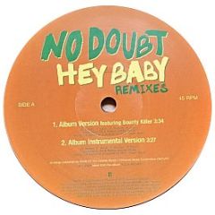 No Doubt - Hey Baby (Remixes) - Interscope Records