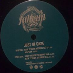 Jaheim - Just In Case - Warner Bros. Records
