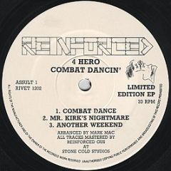 4 Hero - Combat Dancin' - Reinforced Records