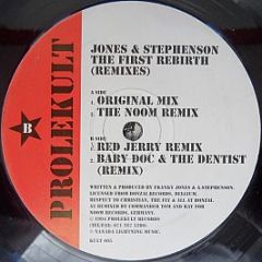 Jones & Stephenson - The First Rebirth (Remixes) - Prolekult