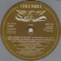 B.G. The Prince Of Rap - Take Control Of The Party - Columbia