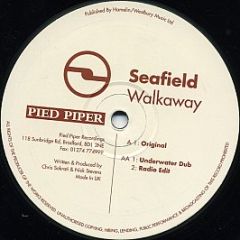 Seafield - Walkaway - Pied Piper Records