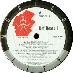Various Artists - Def Beats 1 - Music Of Life