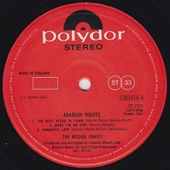 The Ritchie Family - Arabian Nights - Polydor