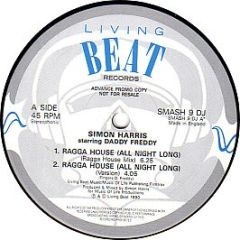 Simon Harris - Ragga House - Living Beat Records