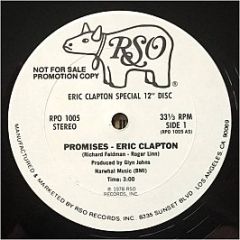 Eric Clapton - Promises - RSO